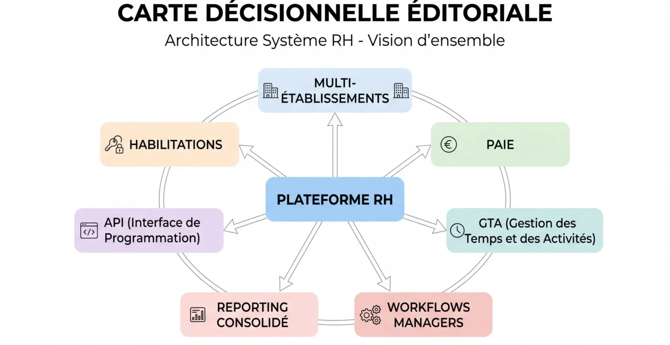Critères de sélection d'un SIRH pour une ETI multi-sites